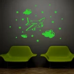 Generic Green Kids Room Decor Radium Wall Sticker - Image 4