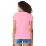 Generic Women's Cotton Western Wear T Shirt (Pink) - Image 2
