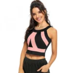 Generic Women's 95% Polyester 5% Spandex Western Wear Tops (Peach) - Image 3