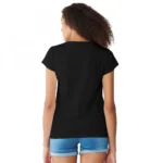 Generic Women's Cotton Western Wear T Shirt (Black) - Image 2