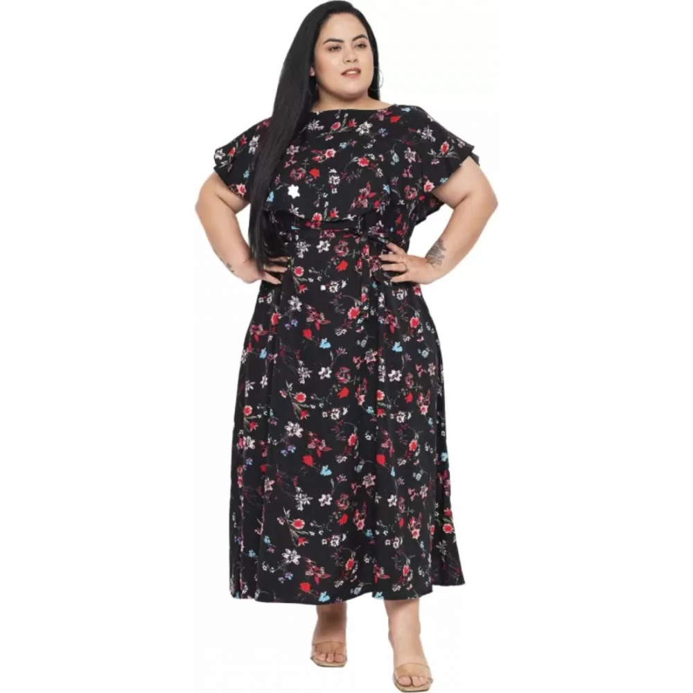 52100072068_3736317272_o_d-1000x1000-1.webp Generic Women's Fit And Flare Black Dress (Color:Black, Material:Polyester) - Image 1