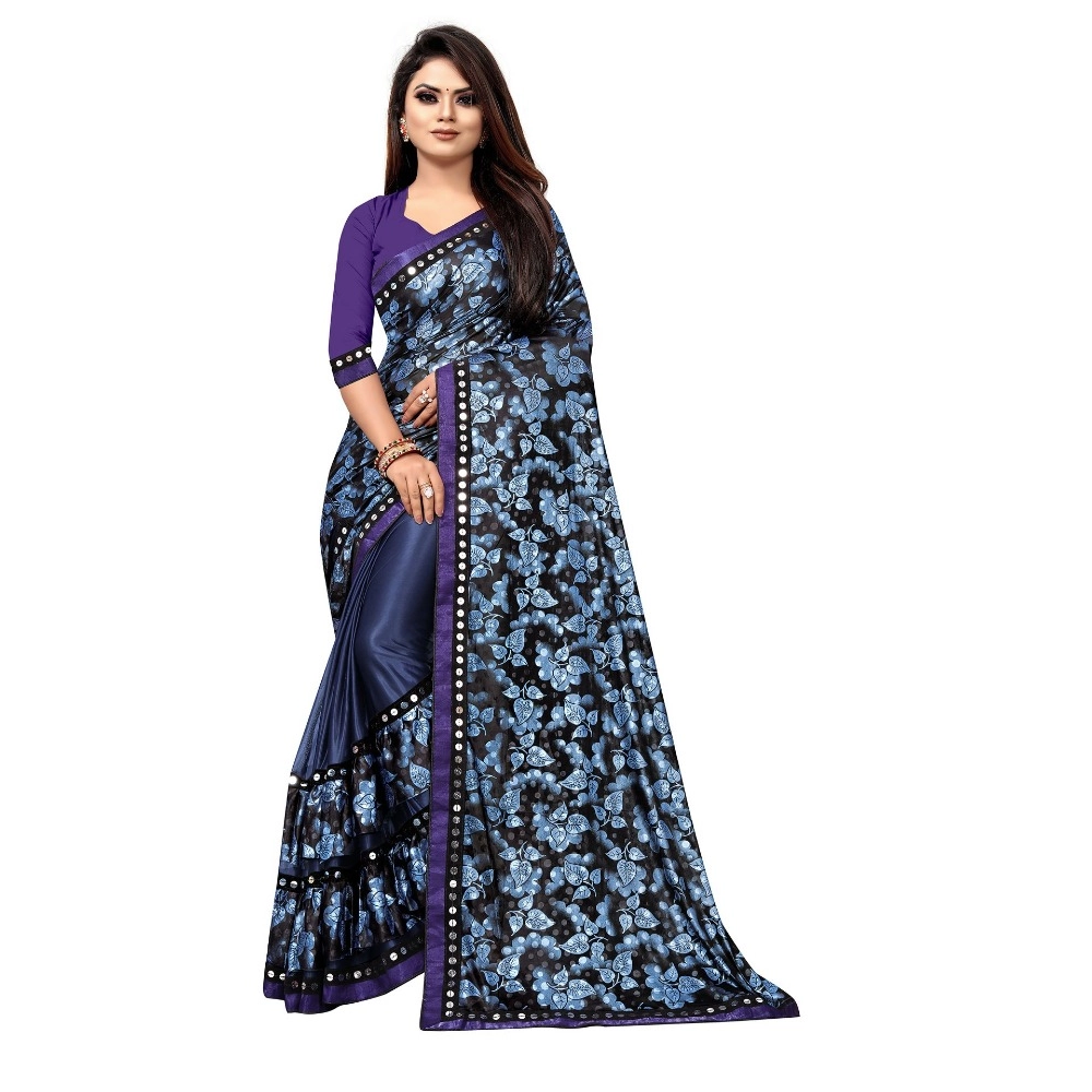 52350881002_8aa22dabda_o_d-1000x1000-1.webp Generic Women's Lycra Blend Saree with Blouse (Blue, 5-6 Mtrs) - Image 1