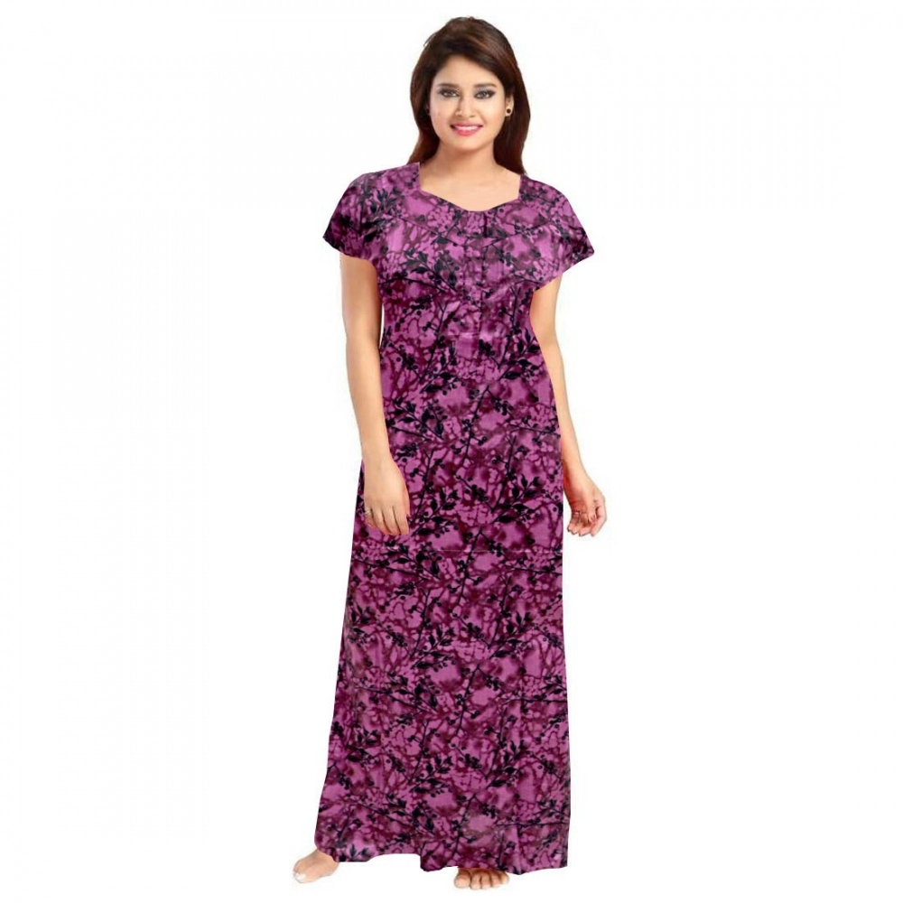 52361547053_b9b7973bb4_o_d-1000x1000-1.webp Generic Women's Cotton Printed Maxi Nighty (Wine) - Image 1