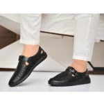 Generic Men's Faux Leather Sandal (Black) - Image 2