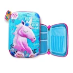 Generic Plastic Unicorn Embossed Cover Pencil Pouch, Kids, Pencil Box (Multicolor ) - Image 2