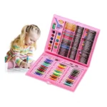 Generic Plastic Deluxe Art Drawing Set For Kids Drawing And Painting 150Pcs Set (Multicolor) - Image 4