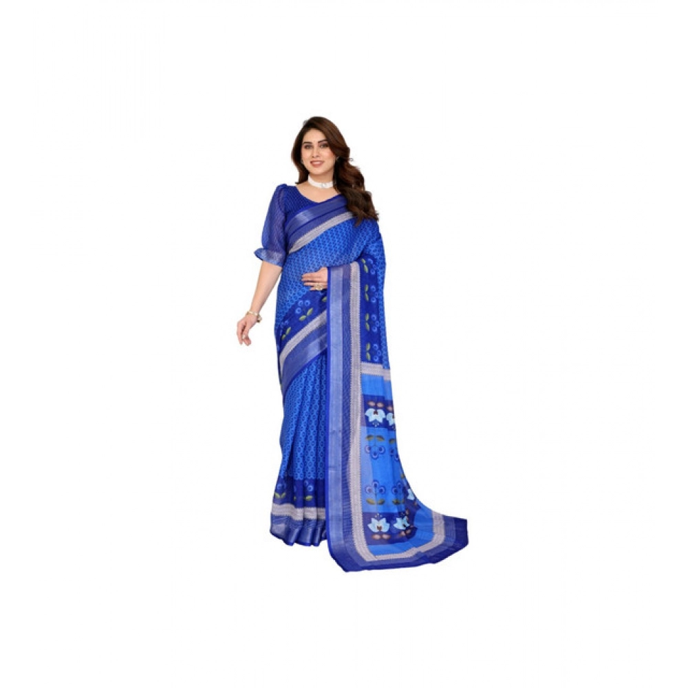 PID-63909-Women-s-Linen-Cotton-Printed-Saree-With-Unstitched-Blouse-5-5-Mtr-Blue-1-1000x1000-1.webp Generic Women's Linen Cotton Printed Saree With Unstitched Blouse 5.5Mtr (Blue) - Image 1