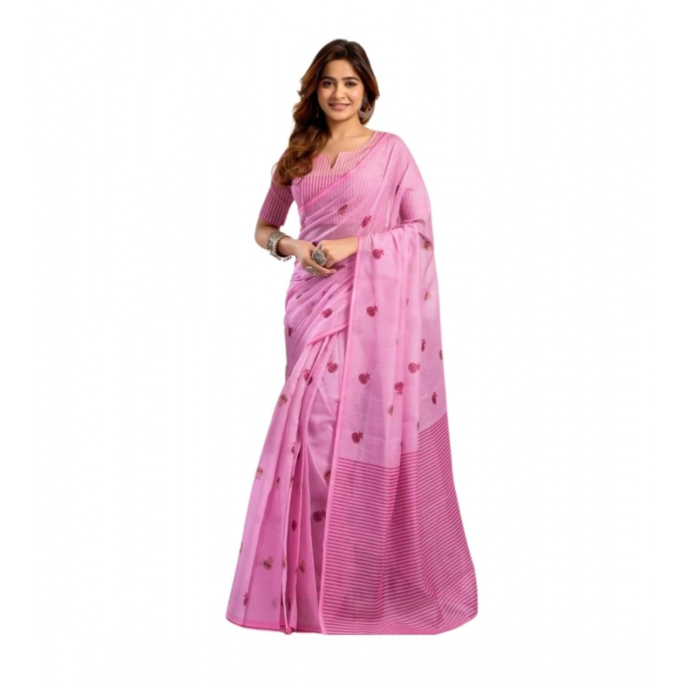 PID-64520-Women-s-Faux-Linen-Printed-Ready-To-Wear-Saree-With-Unstitched-Blouse-5-5-Mtr-Light-Pink-1000x1000-1.webp Generic Women's Linen Cotton Printed Ready To Wear Saree With Unstitched Blouse 5.5 Mtr (Light_Pink) - Image 1