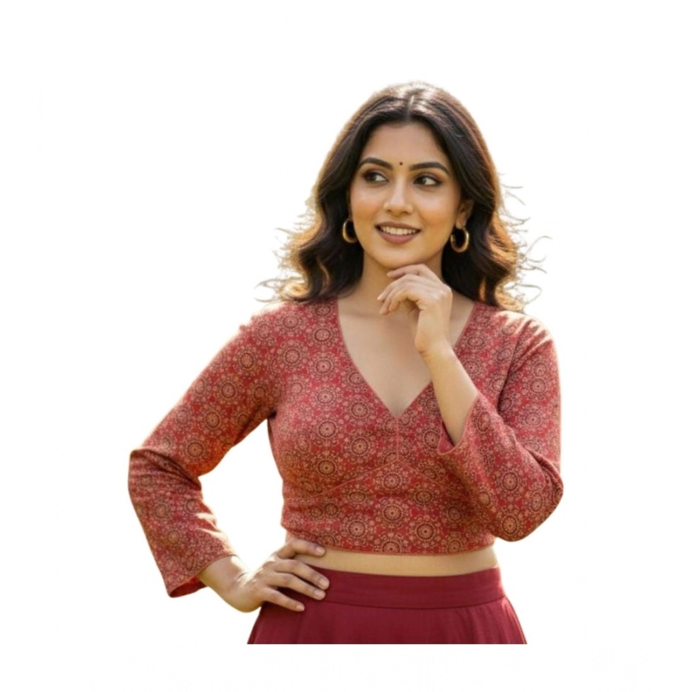 PID-64599-Women-s-Ajrakh-Cotton-Halter-Neck-Padded-Blouse-Red-38-Ready-Size-Self-Alterable-36-40-1000x1000-1.webp Generic Women's Ajrakh Cotton Halter Neck Padded Blouse (Red, 38 Ready Size (Self-Alterable 36–40) - Image 1