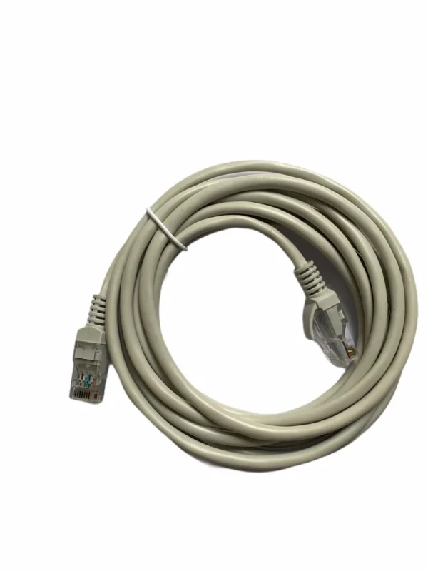 Ethernet Patch Cord CAT5E, RJ45 LAN Cable 3 Yards (White)