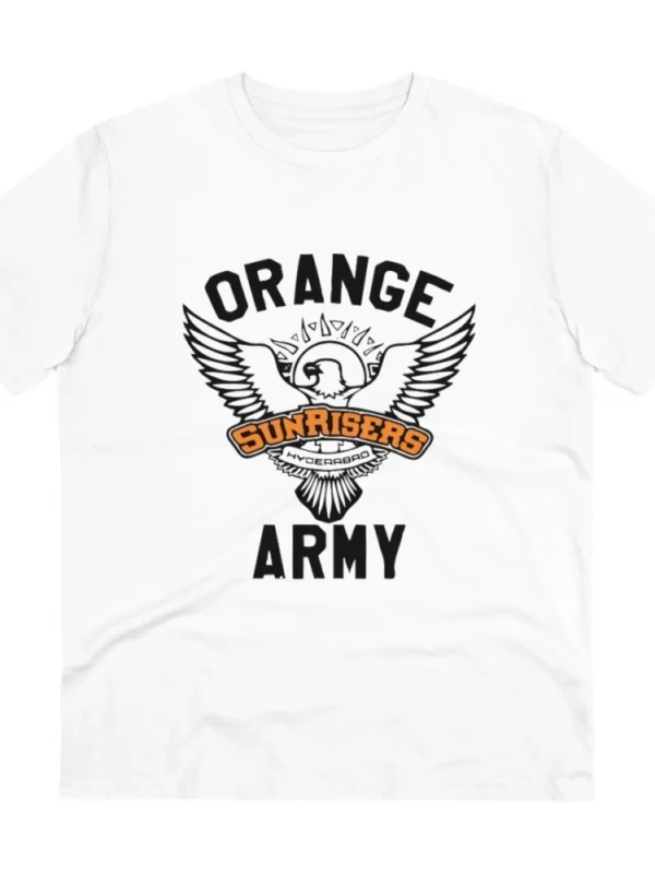 Men's PC Cotton Cricket Design Printed T Shirt (Color: White, Thread Count: 180GSM)