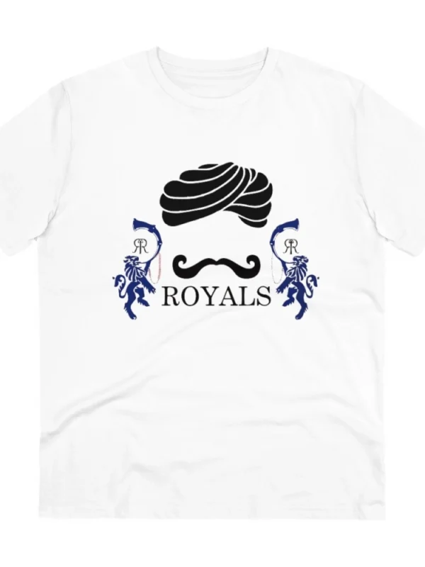 Men's PC Cotton Cricket Design Printed T Shirt (Color: White, Thread Count: 180GSM)