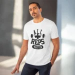 Men's PC Cotton All Reps Matter Printed T Shirt (Color: White, Thread Count: 180GSM) - Image 6