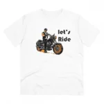 Men's PC Cotton Explore The Unseen Printed T Shirt (Color: White, Thread Count: 180GSM)