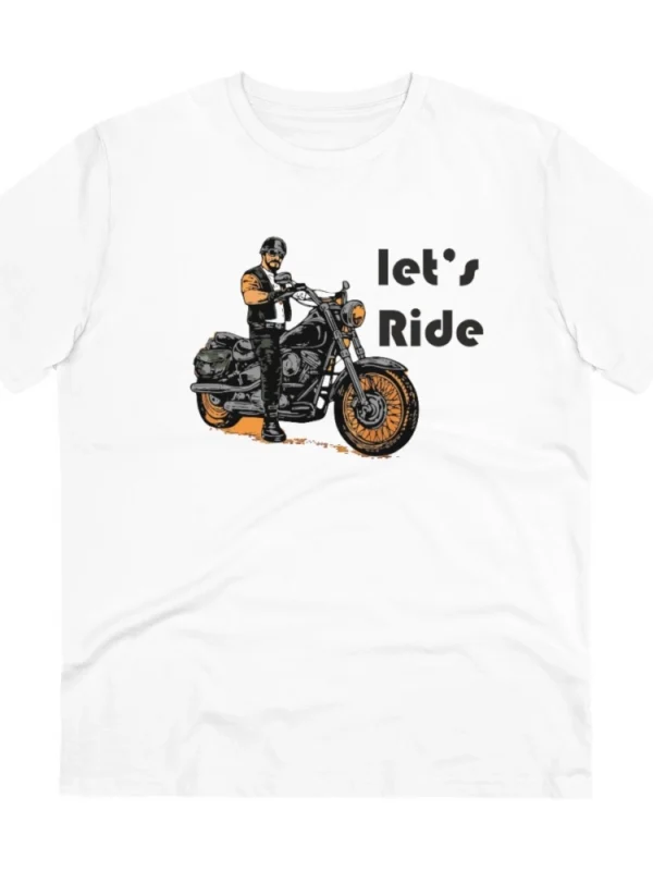 Men's PC Cotton Explore The Unseen Printed T Shirt (Color: White, Thread Count: 180GSM)