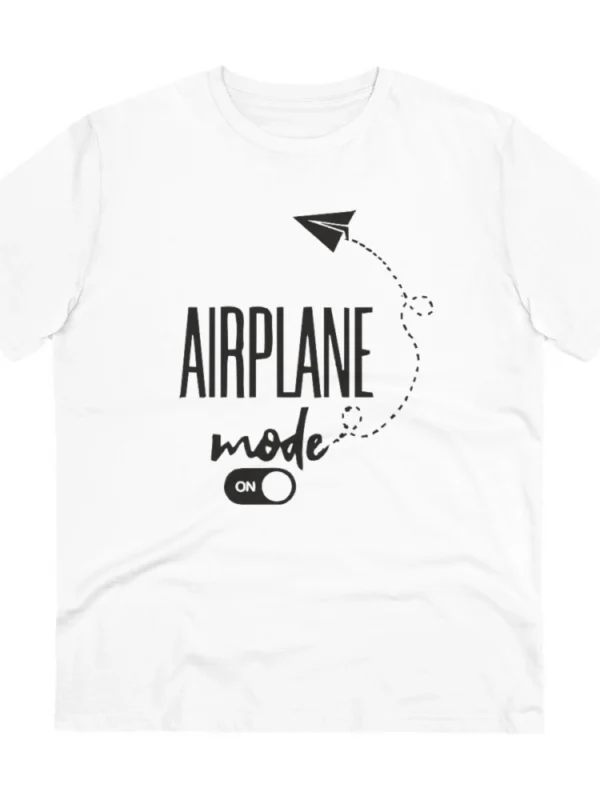 Men's PC Cotton Explore The Unseen Printed T Shirt (Color: White, Thread Count: 180GSM)