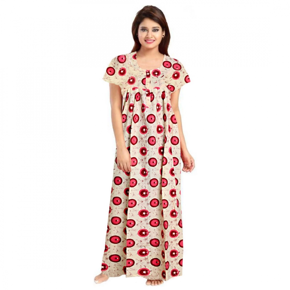 52361612929_ee08b0316b_o_d-1000x1000-1.webp Women's Cotton Printed Maxi Nighty (Red) - Image 1