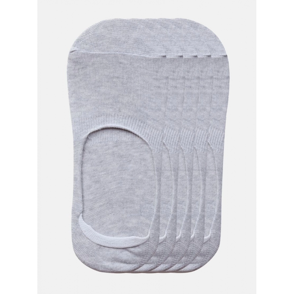 53544908433_02cbfa7948_o_d-1000x1000-1.webp 5 Pairs Unisex Casual Cotton Blended Solid No-show Socks (Light Grey) - Image 1