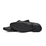 Men's Faux Leather Formal Shoes (Black) - Image 5