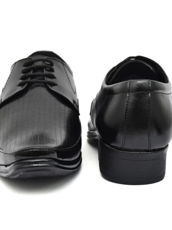 Men's Faux Leather Formal Shoes (Black)