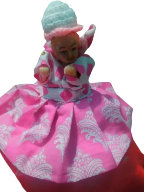 Laddu Gopal Cottn Dress Size: 0 To 6 (Pink)