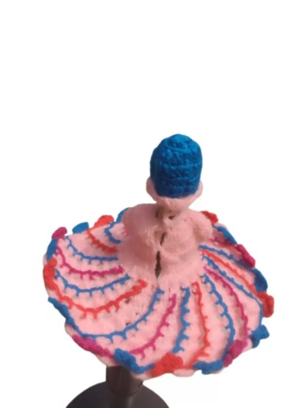 Laddu Gopal Tharad Dress Size: 0 To 6 (Baby Pink)