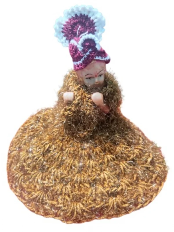Laddu Gopal Tharad Dress Size: 0 To 6 (Multicolor)