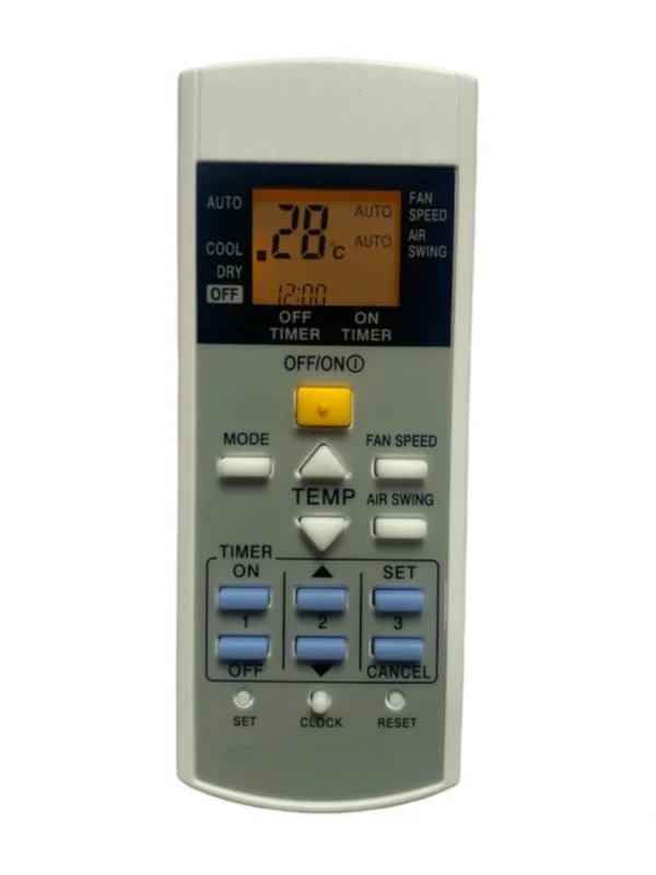 AC Remote No.29 with Backlight Panasonic AC Remote Control (White)