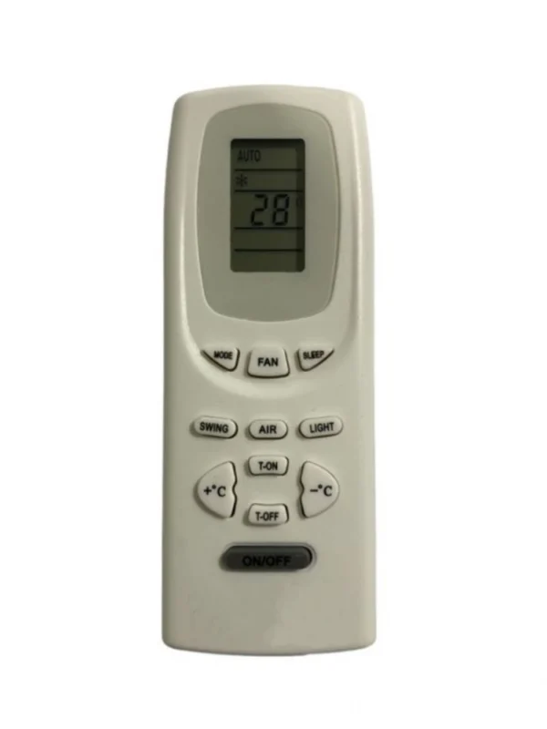 AC Remote No.19 No Backlight Onida AC Remote Control (White)