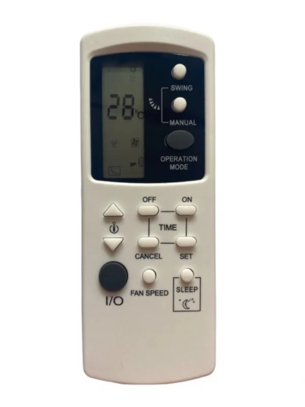 AC Remote No.39 No Backlight Godrej AC Remote Control (White)