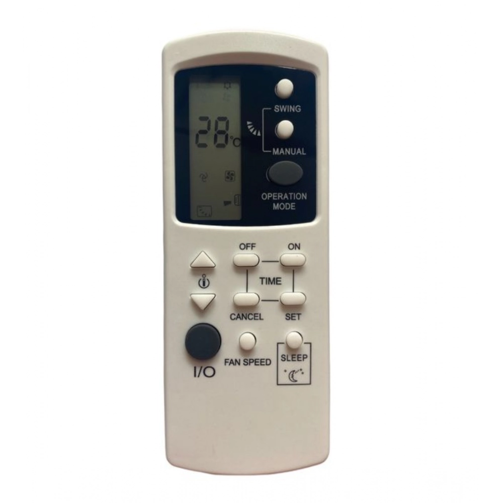 54341800927_97b272716f_o_d-1000x1000-1.webp AC Remote No.39 No Backlight Godrej AC Remote Control (White) - Image 1