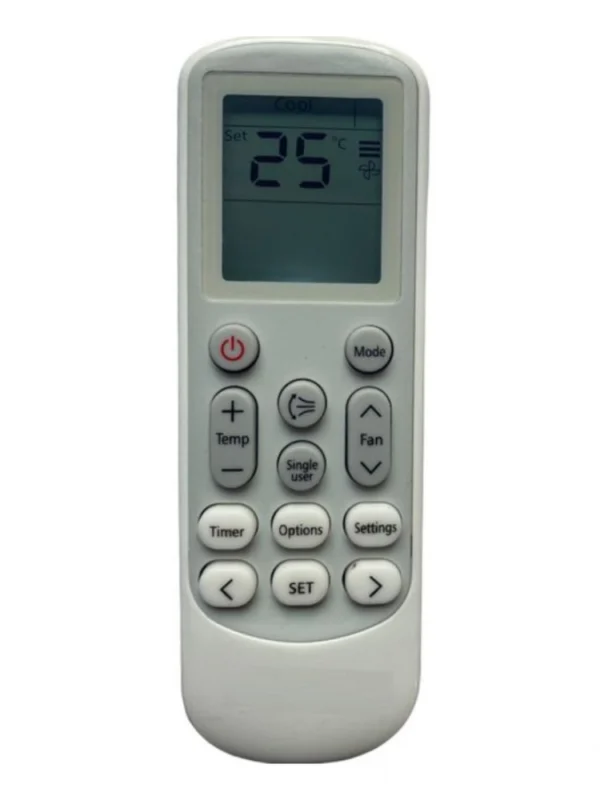 AC Remote No.144 with Backlight Samsung & Samsung Inverter AC Remote Control (White)