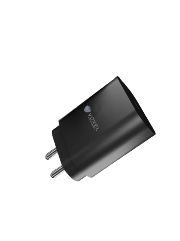 VOXEL 100 Watt ' C ' Port PD Fast Charger AB Plastic (Black)