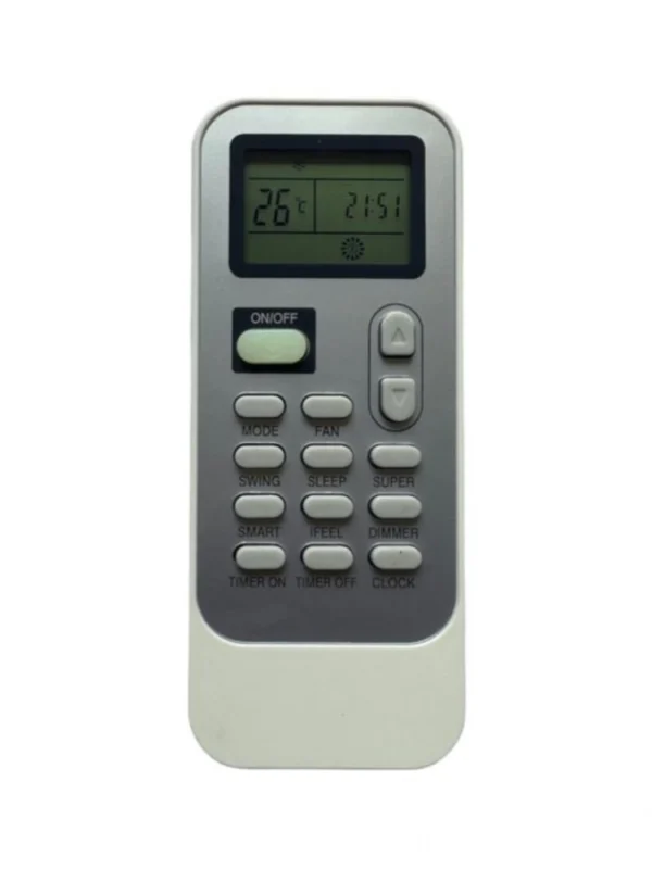 AC Remote No.134 No Backlight Llyod AC Remote Control (White)
