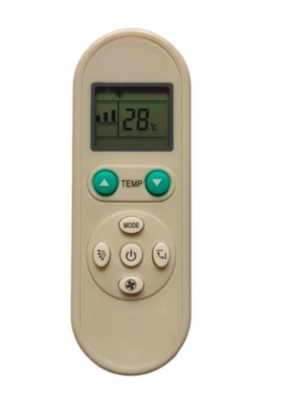 AC Remote No.140 No Backlight Bluestar AC Remote Control (White)