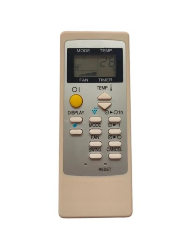 AC Remote No.76 No Backlight Sharp AC Remote Control (White)