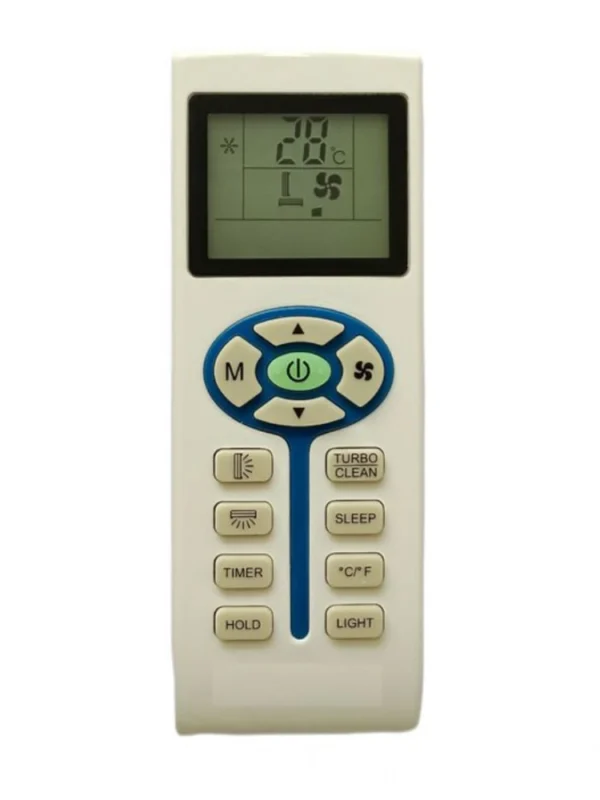 AC Remote No.166 with Backlight Lloyd AC Remote Control (White)