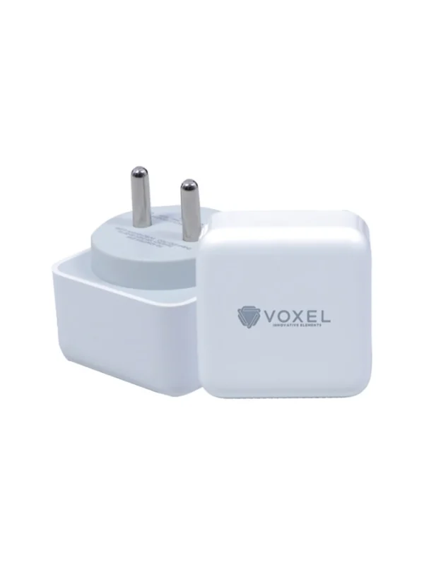 VOXEL 25 Watt ' C ' Port PD Charger AB Plastic (White)
