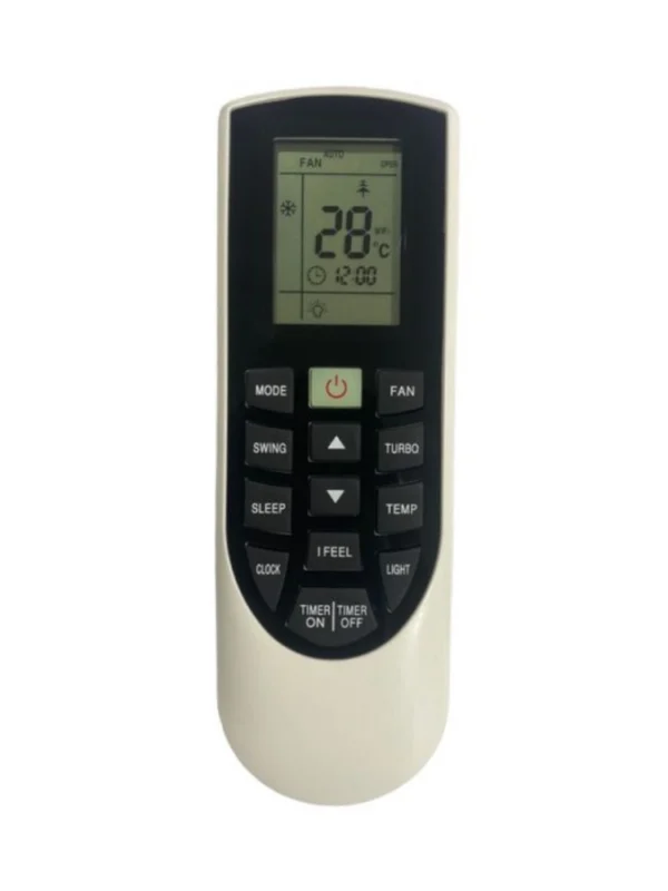 AC Remote No.182 No Backlight Llyod AC Remote Control (White)