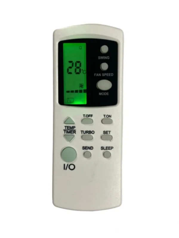 AC Remote No.31 with Backlight Haier AC Remote Control (White)