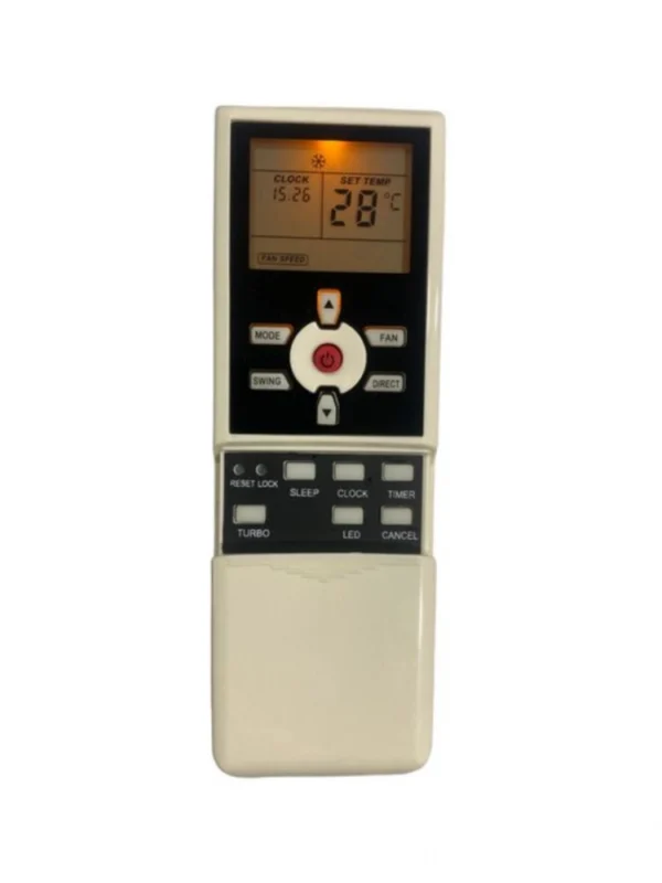 AC Remote No.55 with Backlight Videocon AC Remote Control (White)