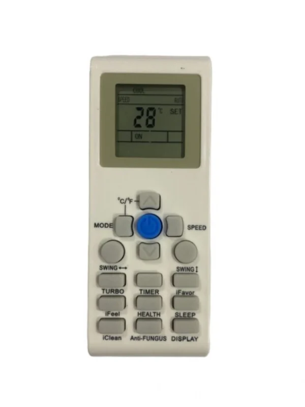 AC Remote No.171 No Backlight Aux AC Remote Control (White)