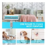 Plastic Dog Hair Remover Roller (Blue) - Image 3