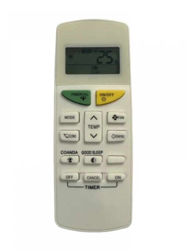 Remote No. 132J (No Backlight), Compatible for Daikin & Daikin Inverter AC Remote Control (Exactly Same Remote Will Only Work)