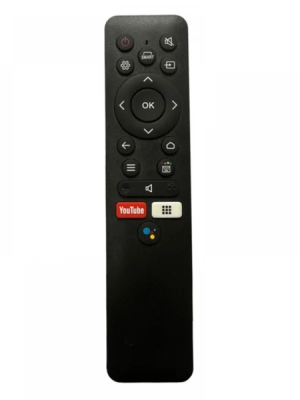 Remote No. 1050 (No Voice) with YouTube Function, Compatible for Micromax Smart TV LCD/LED Remote Control (Exactly Same Remote Will Only Work)