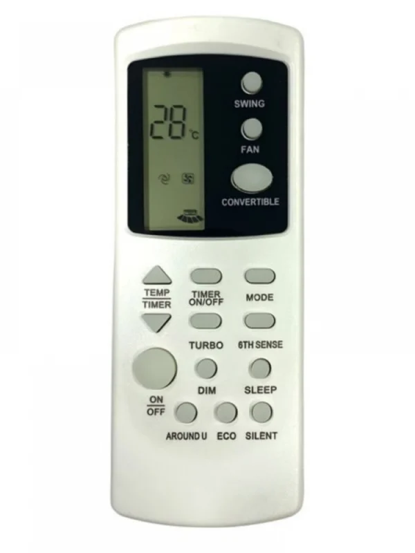 Remote No. 210B (No Backlight), Compatible for Whirlpool AC Remote Control (Exactly Same Remote will Only Work)