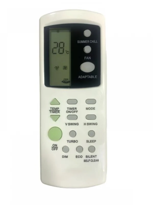 Remote No. 210G (No Backlight), Compatible for Godrej AC Remote Control (Exactly Same Remote will Only Work)