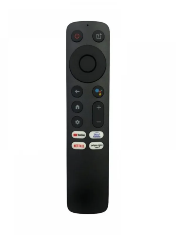 Remote No. 1230 (with Voice), with Netflix & Prime Video, Compatible for OnePlus Smart TV LCD/LED Remote Control (Second Version) (Exactly Same Remote Will Only Work)