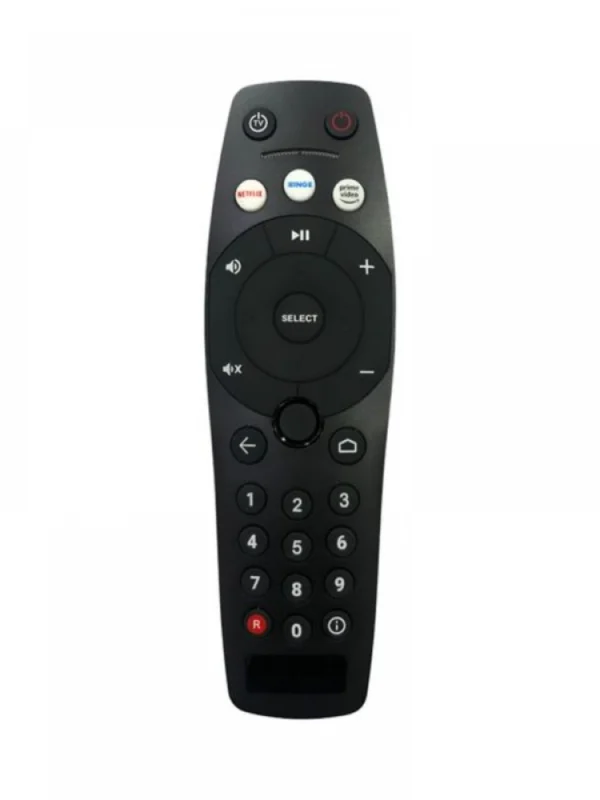 Remote No. 1232 (No Voice) with Netflix, Prime Video Function, Compatible for Tata Play Binge Plus DTH Remote Control (Exactly Same Remote Will Only Work)