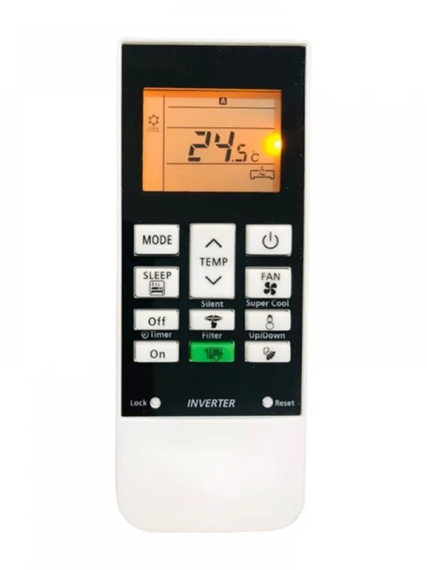 Remote No. 168D (with Backlight), Compatible for Hitachi AC Remote (Exactly Same Remote Will Only Work)
